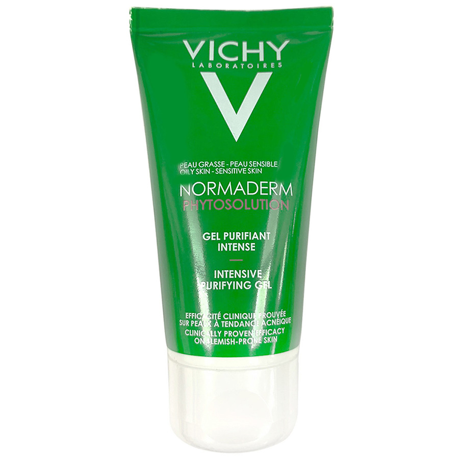 Sữa rửa mặt giảm dầu, ngăn ngừa mụn Vichy Normaderm Phytosolution
