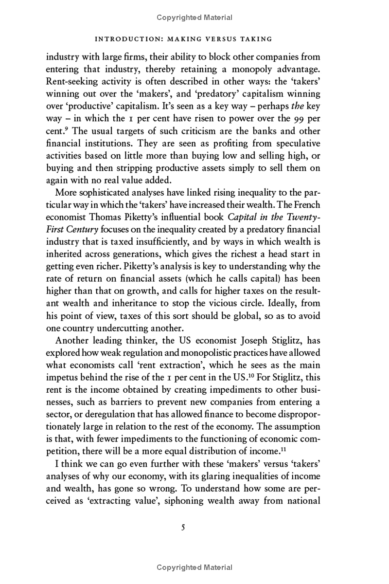 Sách ngoại văn: The Value Of Everything: Making And Taking In The Global Economy