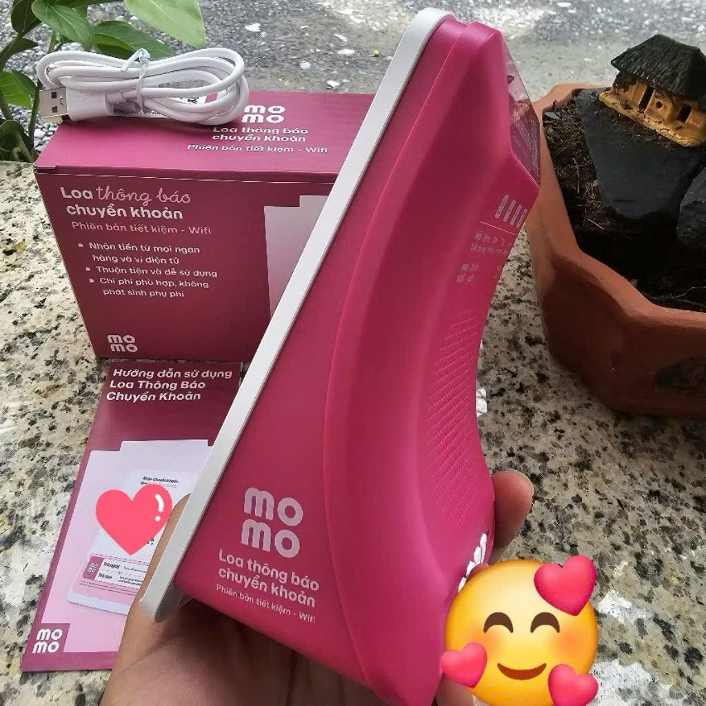 Loa Thông Báo Giao Dịch MoMo Bản WiFi Loại Tốt – Kết Nối Linh Hoạt Với Nhiều Ngân Hàng