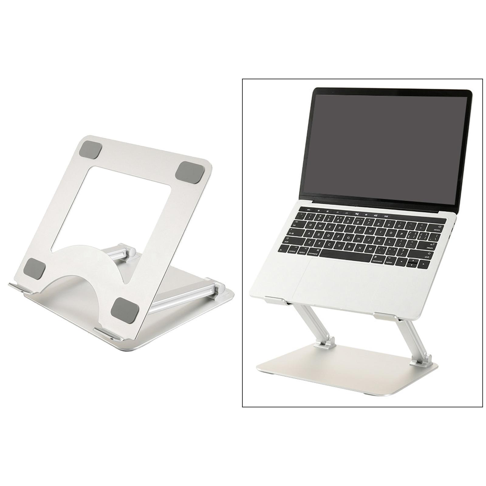 Portable Adjustable Aluminum Alloy Laptop Stand Holder Foldable Laptop Riser