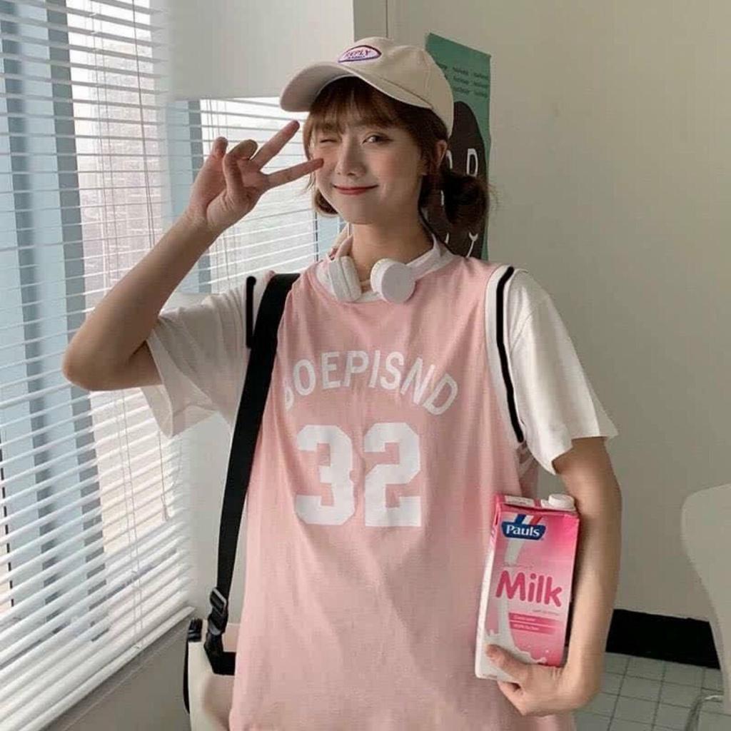 Áo thun Unisex nam nữ freesize phối số