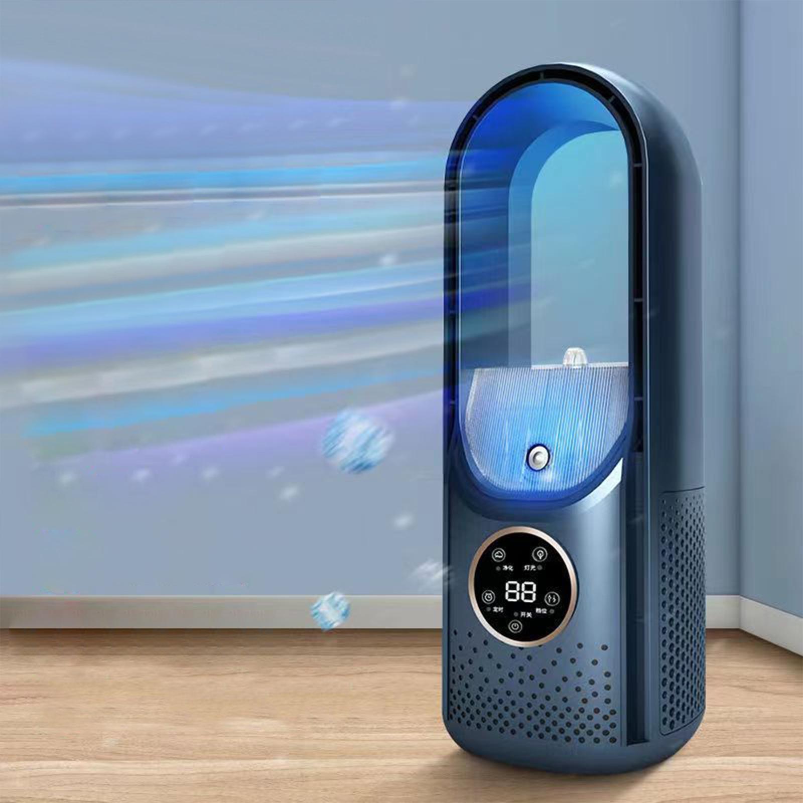 Portable Air Conditioner Evaporative Air Fan Quiet Air Cooling Fan Adjustable Water Cooling fan Conditioning Fan for Desk Room