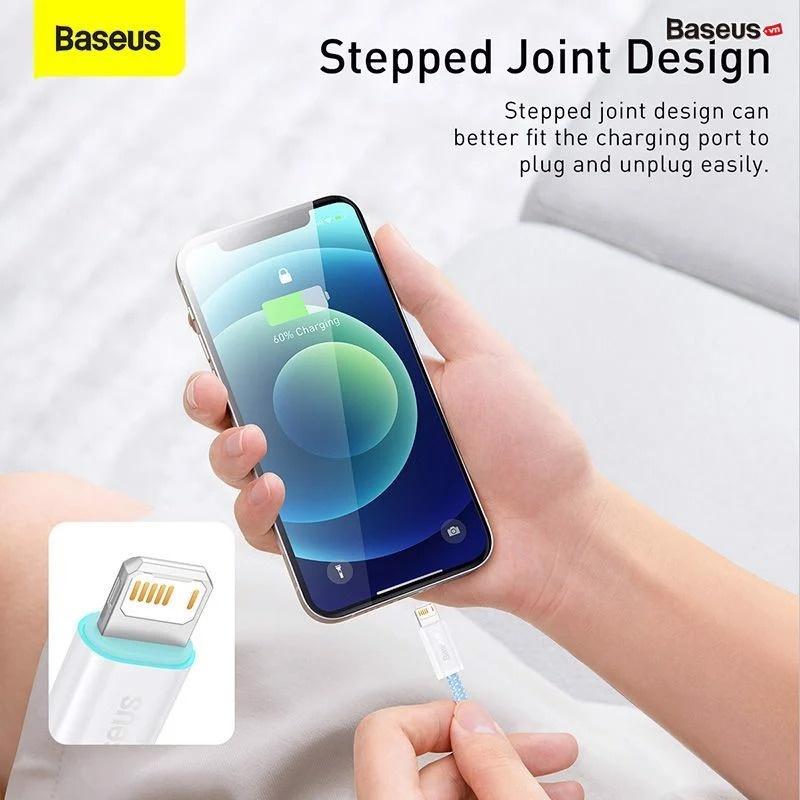 Cáp Sạc Nhanh Truyền Dữ Liệu Baseus Dynamic Series Fast Charging Data Cable USB to iP 2.4A ( hàng chính hãng )