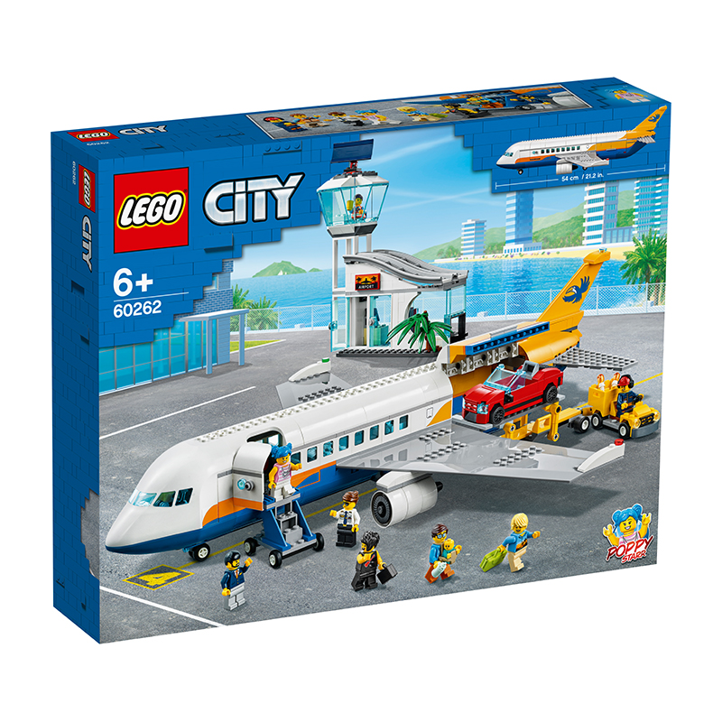 Đồ chơi lắp ráp mô hình LEGO CITY Máy bay chuyên chở hành khách 60262