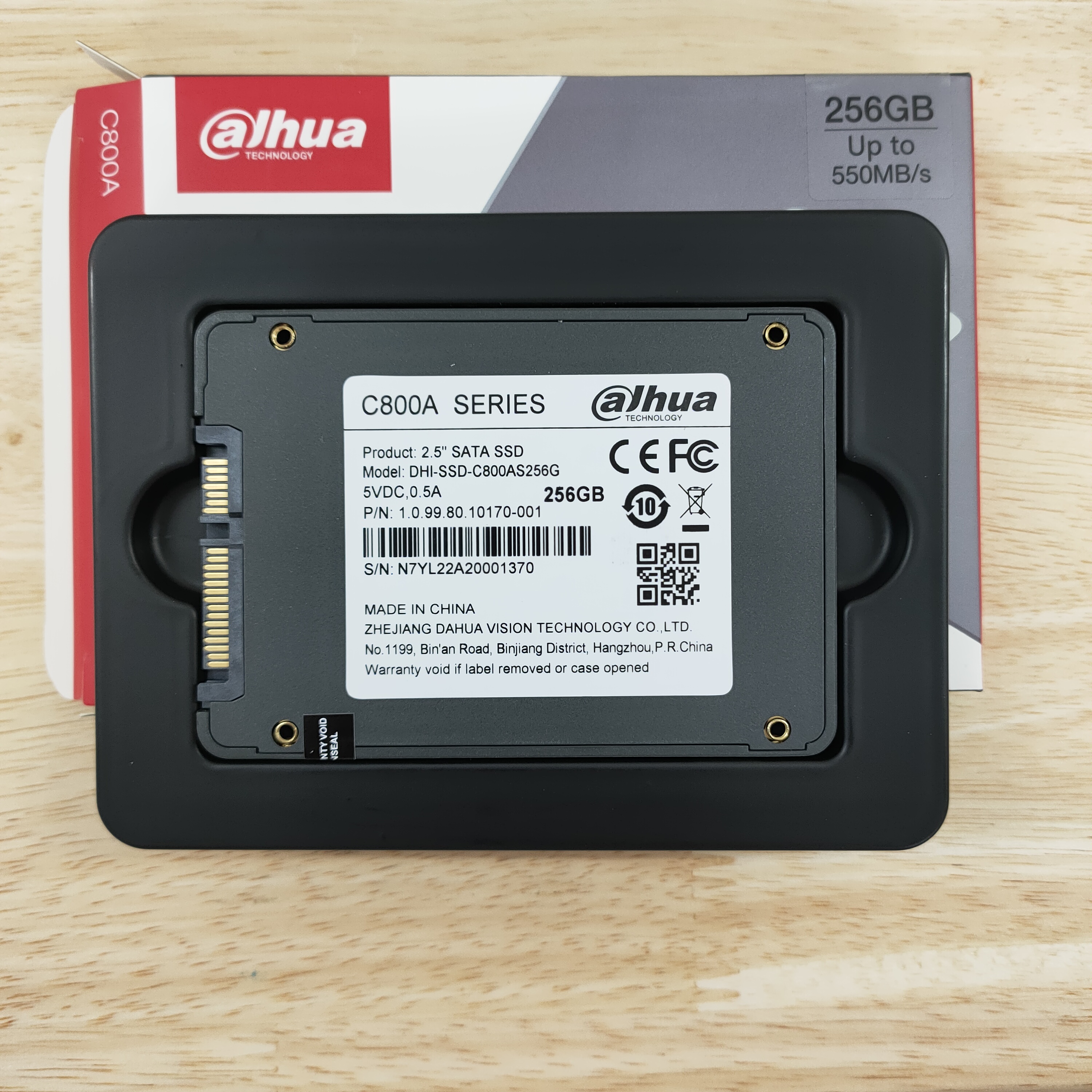 Ổ cứng SSD 2.5 inch DAHUA C800A 256GB SATA 3 - Hàng chính hãng