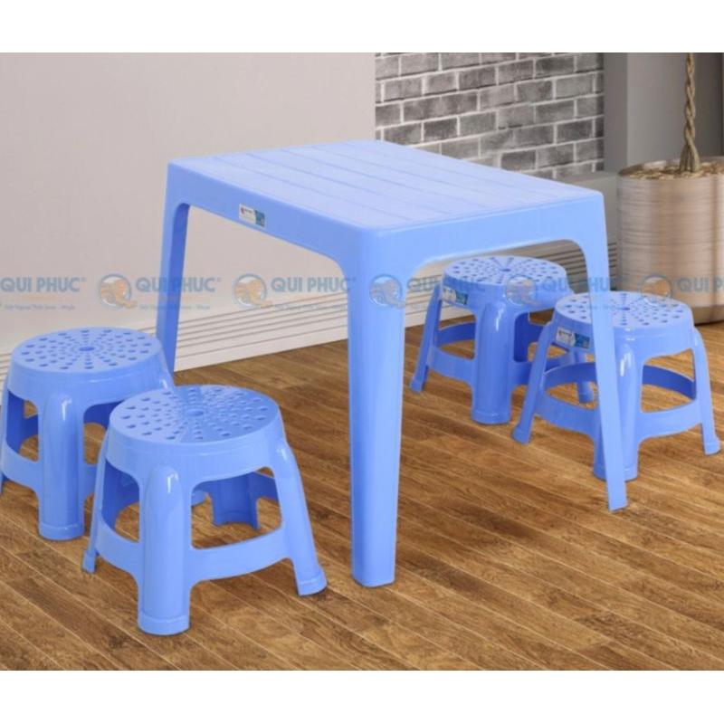 Ghế nhựa lùn tròn cao cấp