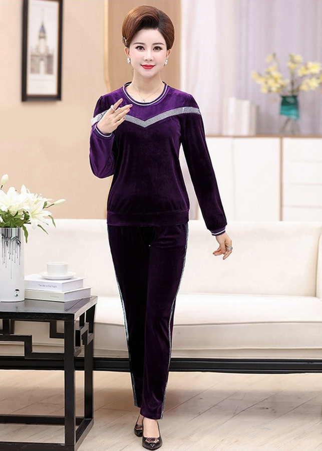 Bộ Đồ Nữ Cho Người Trung Niên, Người Lớn Tuổi NGT22
