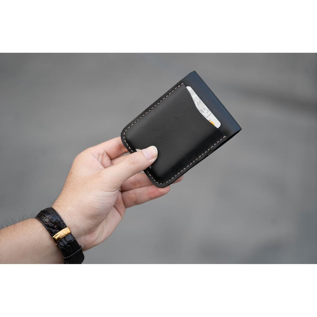 Bóp Nam Mini - Bóp Sen 3 Plus Da Bò Thật BB00E