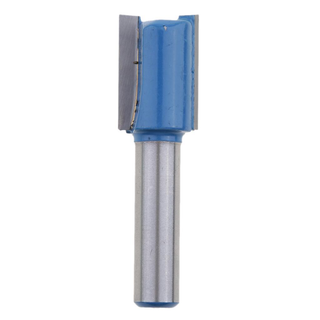 3X High Quality Straight Rod 8mm Shank Flush Trim Router Bit 14mm Diameter #4