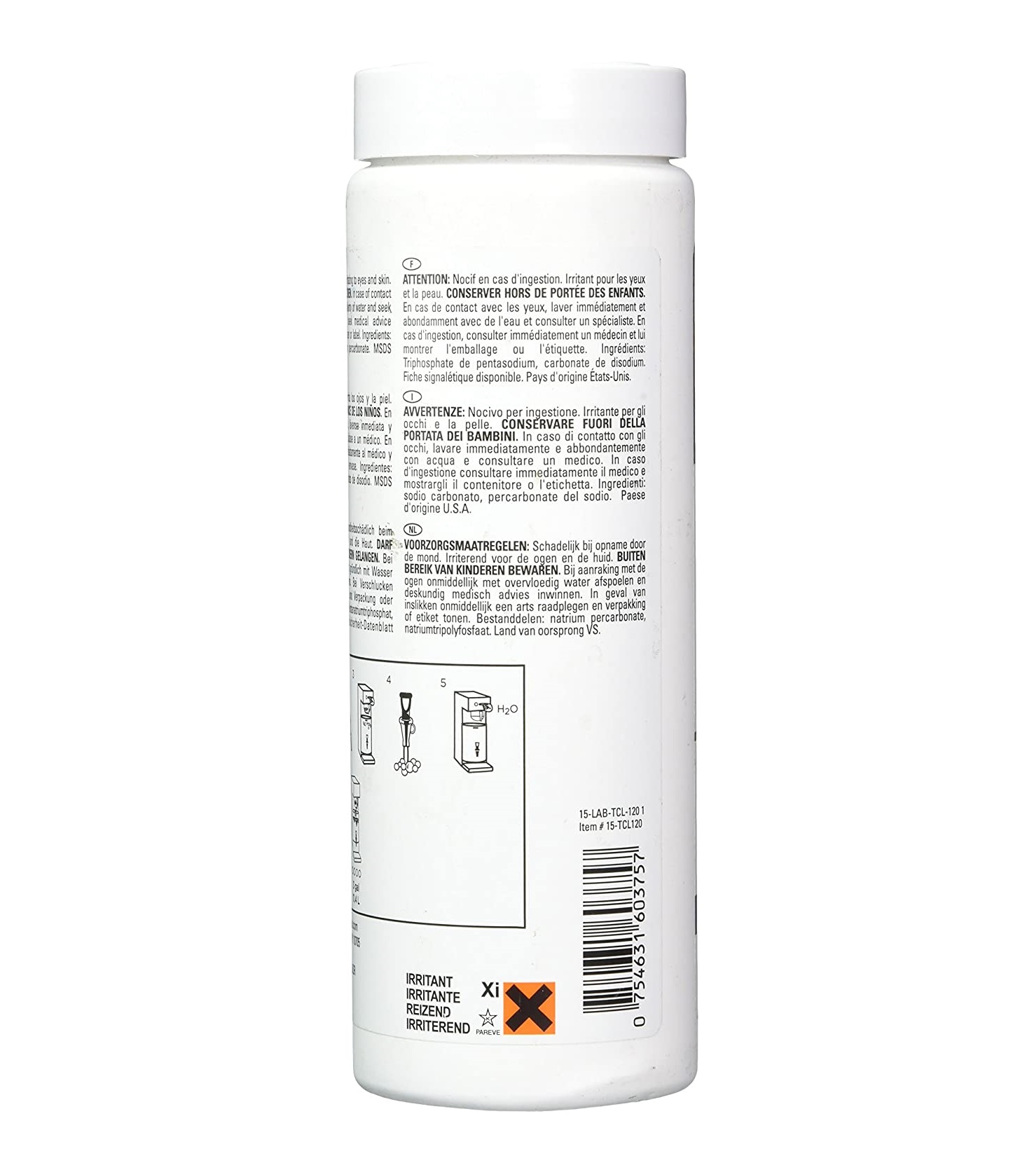 Hộp 120 Viên Nén Vệ Sinh Dụng Cụ Pha Trà Urnex Tabz Tea Clean 120x4g Xuất Xứ Mỹ