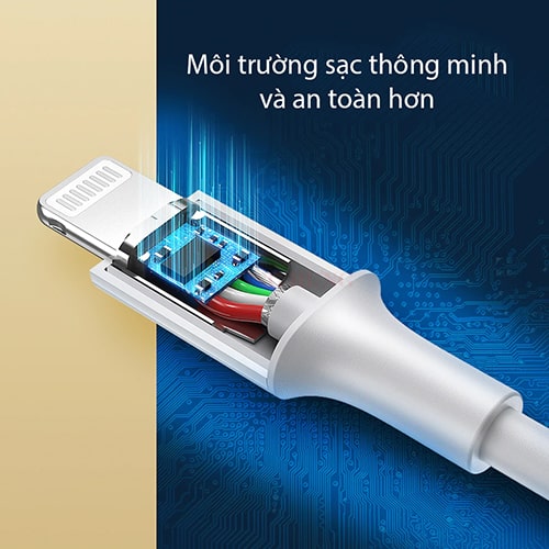 Cáp USB Type-C 3.1 to Lightning Bagi 1m PD-I100 - Hàng chính hãng