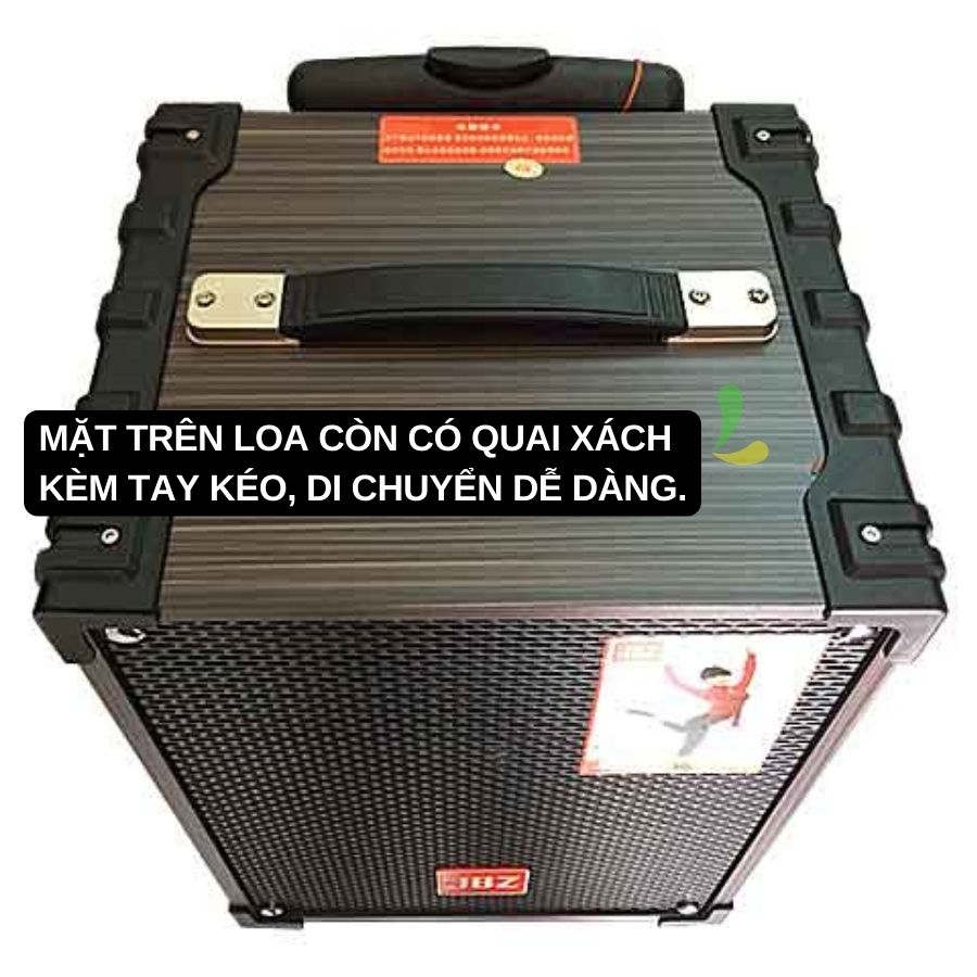Loa kéo di động JBZ NE-108 - Loa kẹo kéo di động chính hãng dòng loa bass 2,5 tấc - Hàng nhập khẩu