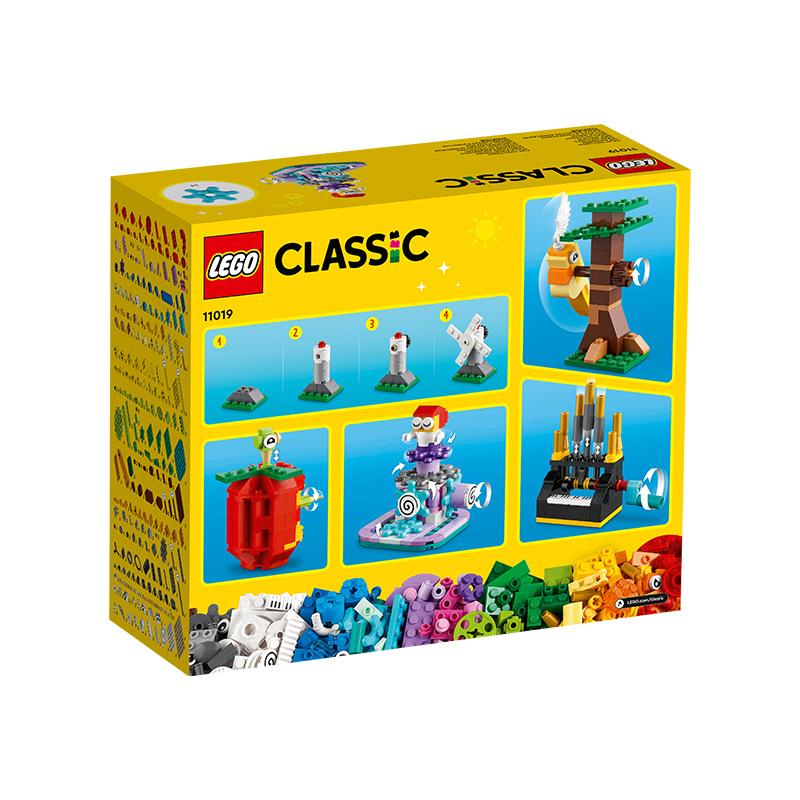 Đồ Chơi LEGO Gạch Classic Sáng Tạo Đặc Biệt 11019 (500 chi tiết)