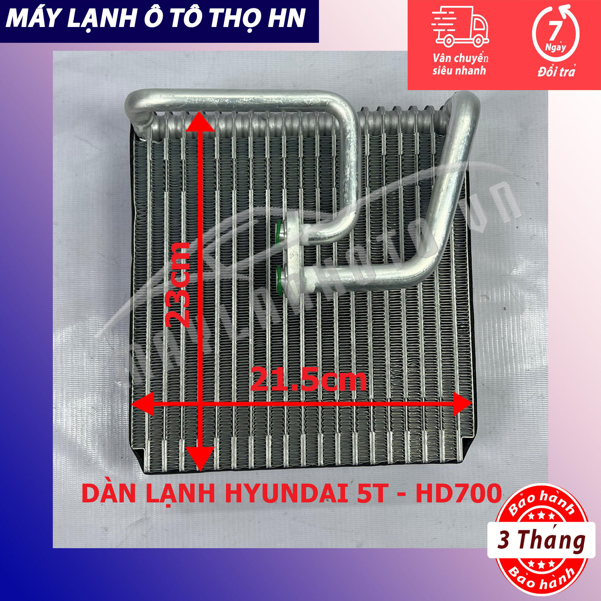 Dàn lạnh Hyundai 5 tấn - HD700 hàng HBS Trung Quốc