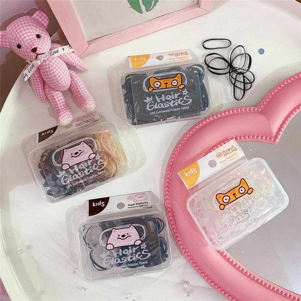 Hộp Chun Cột Tóc Mini Bỏ Túi Nhỏ Gọn Nhiều Màu