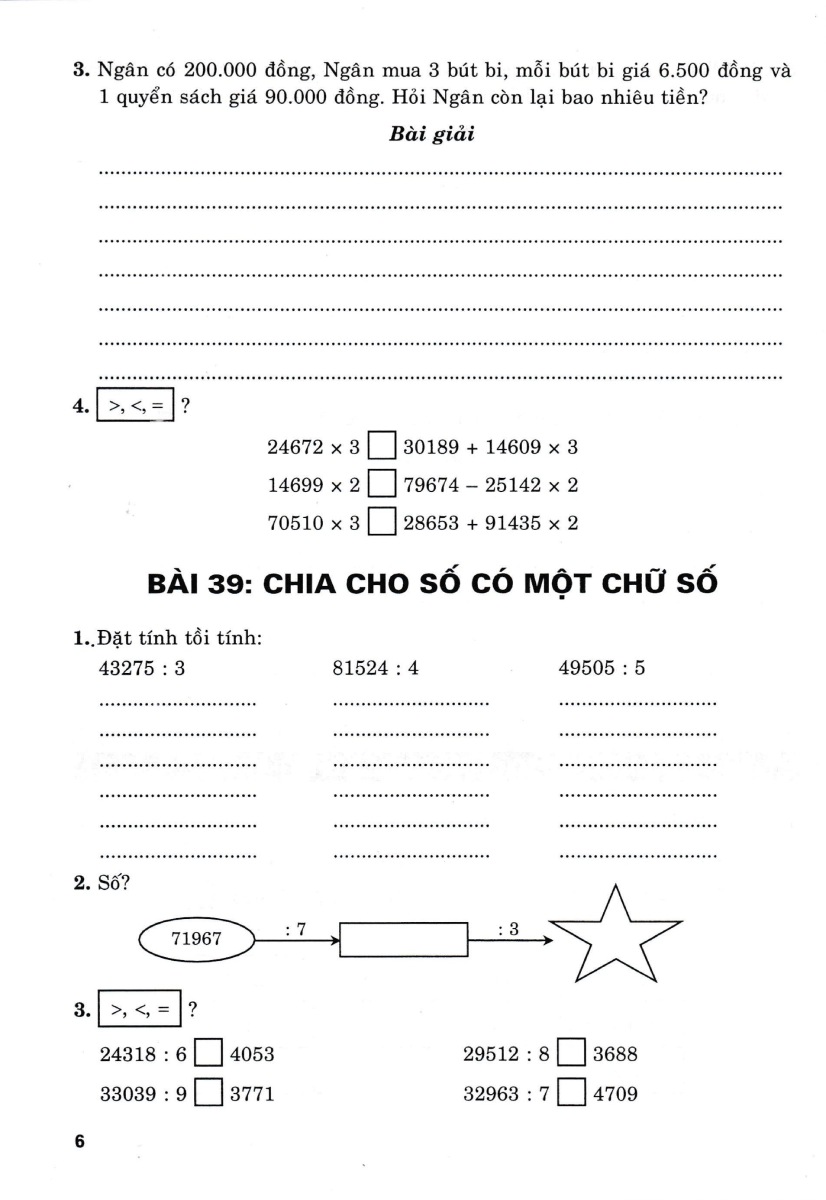 Vở Bài Tập Nâng Cao Toán 4 Tập 2 _HA