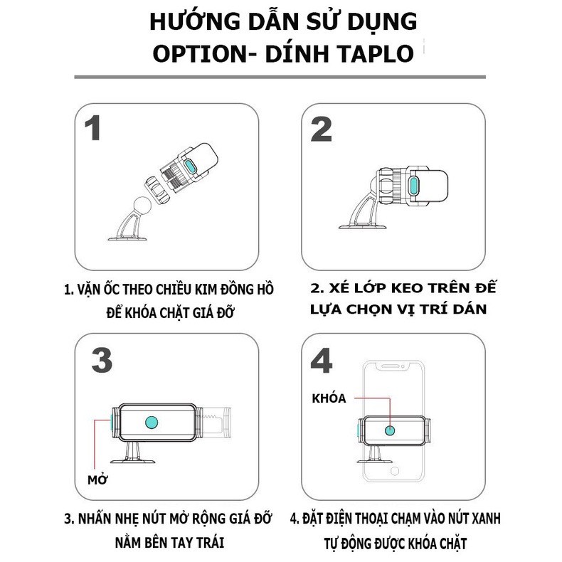 Giá đỡ điện thoại kèm sạc điện thoại gắn ô tô có thể điều chỉnh 360 độ tiện dụng