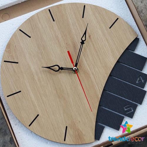 Đồng Hồ Treo Tường Trang Trí Đồng Hồ Gỗ Decor Phong cách Hiện Đại Trang Trí Nhà Cửa