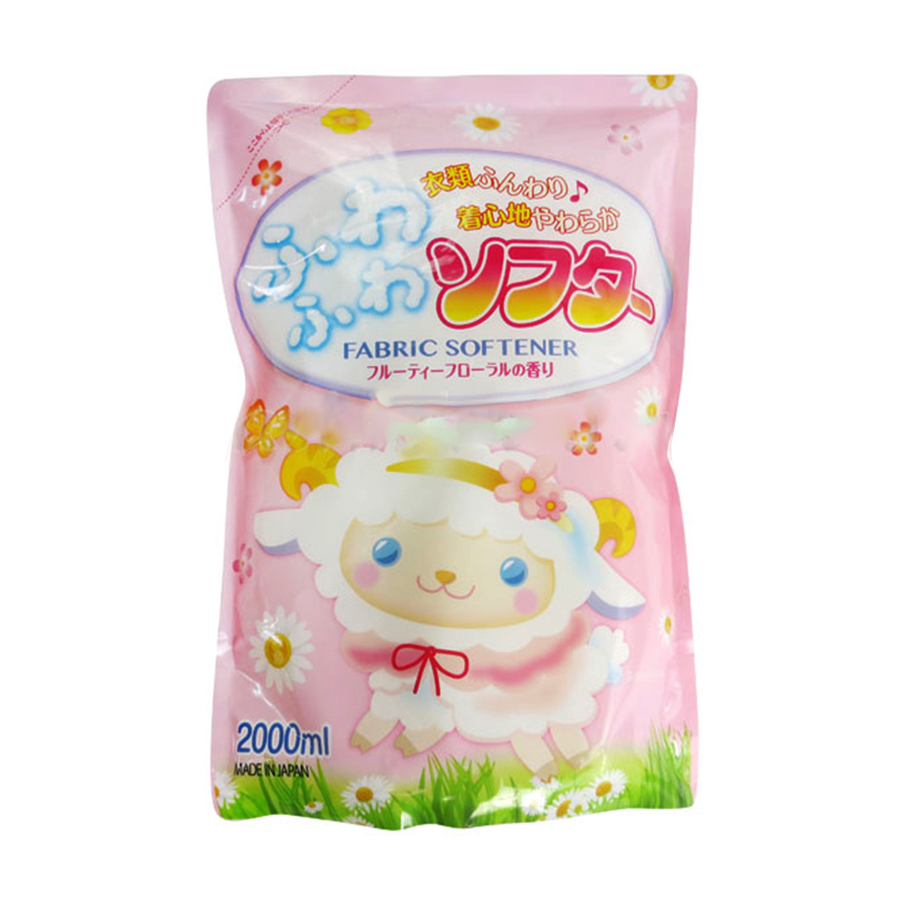 Nước xả vải PAPAI hồng 2l