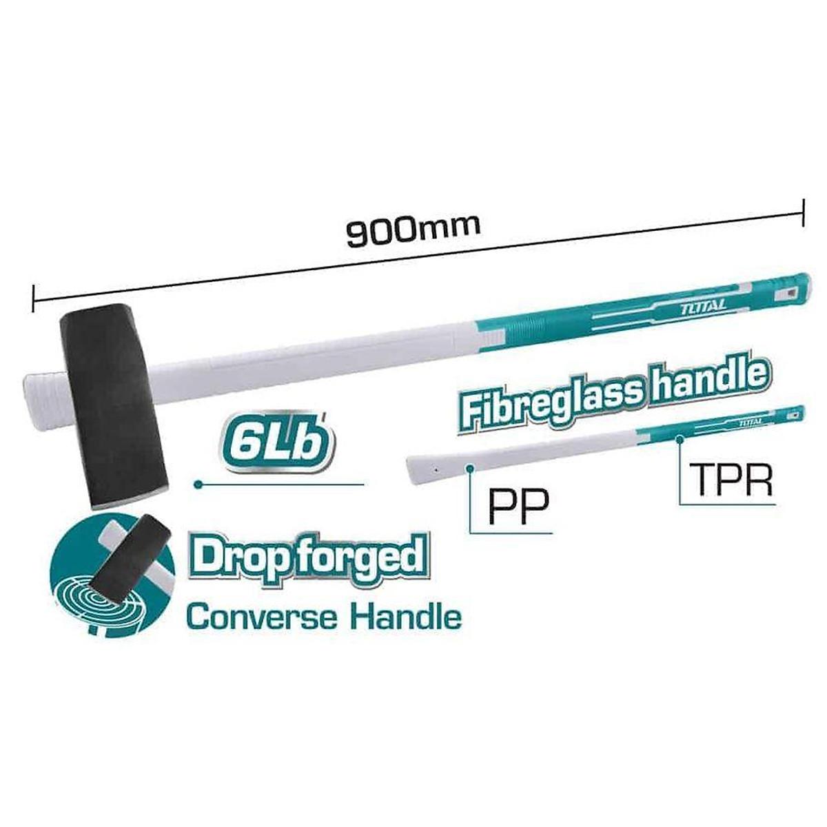 BÚA CHẺ TOTAL THT78206D - HÀNG CHÍNH HÃNG