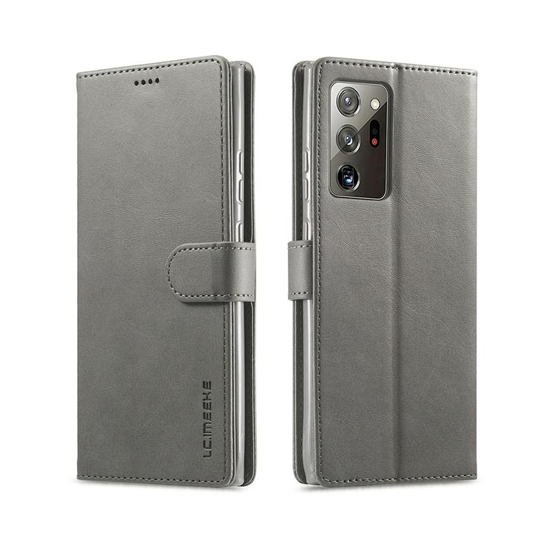 Bao da điện thoại PU kiểu ví nắp lật chống sốc cho Samsung Galaxy Note 20 Ultra 10 9 8 S20 Ultra S10 Plus S10e