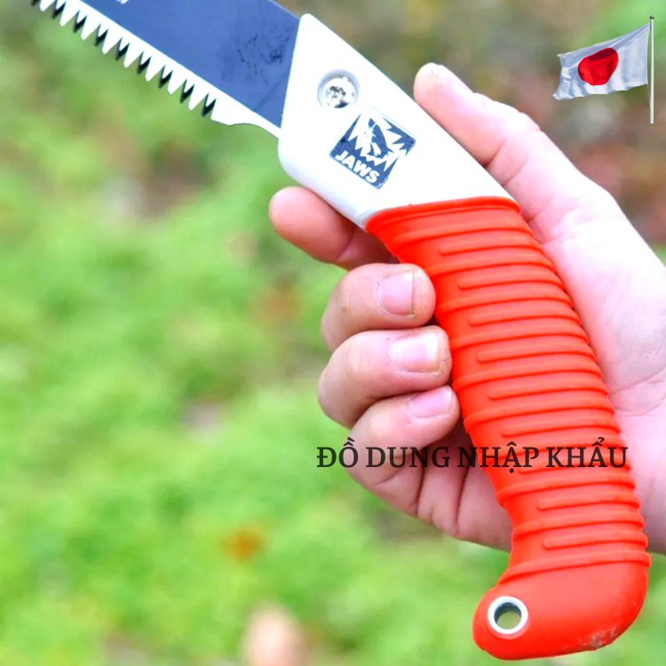 Cưa cành cây JAWS SK5 JAPAN cưa gỗ NHẬT BẢN lưỡi thép đen không gỉ-Cưa 350MM