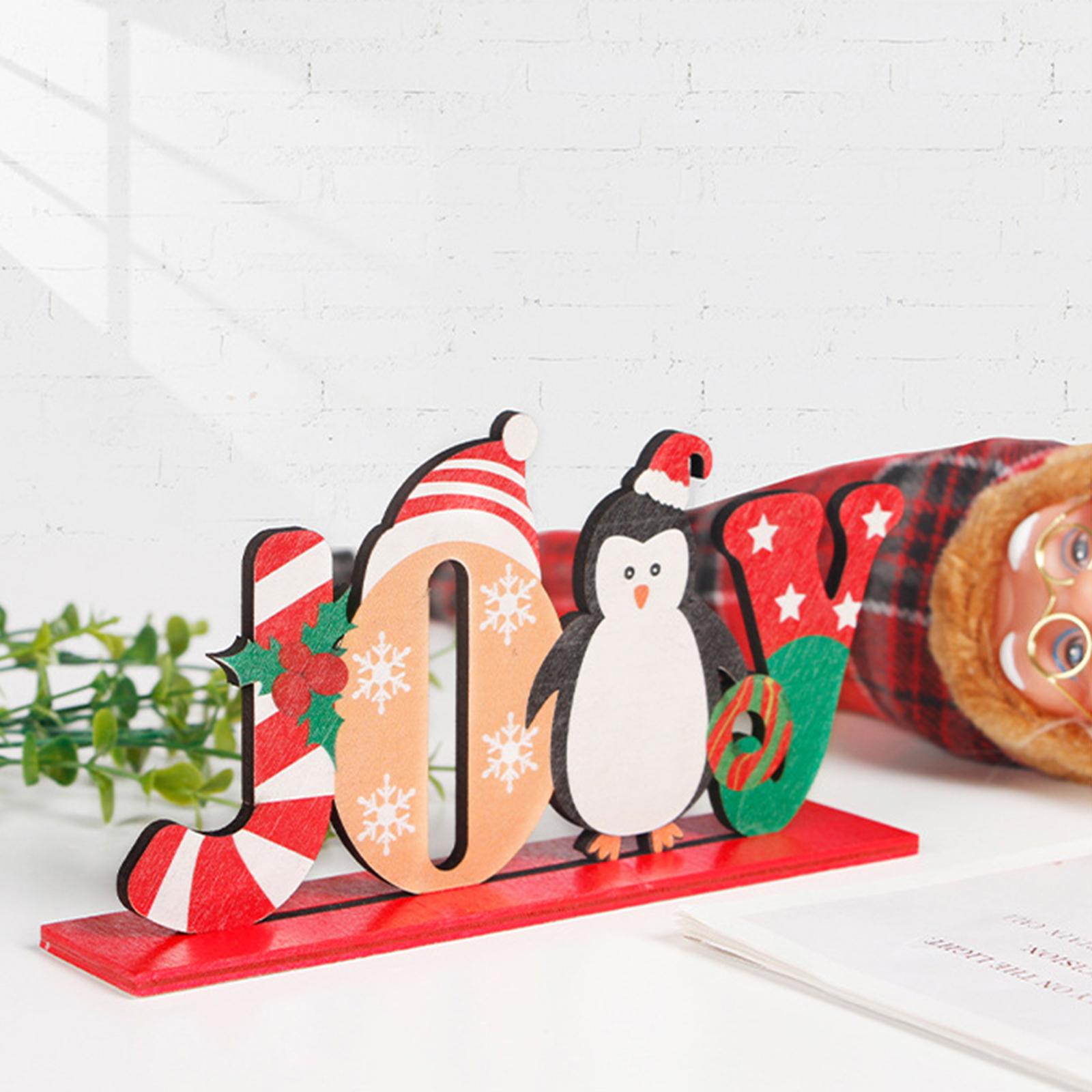 Thanh Gỗ Trang Trí Giáng Sinh Noel Nhà Cửa