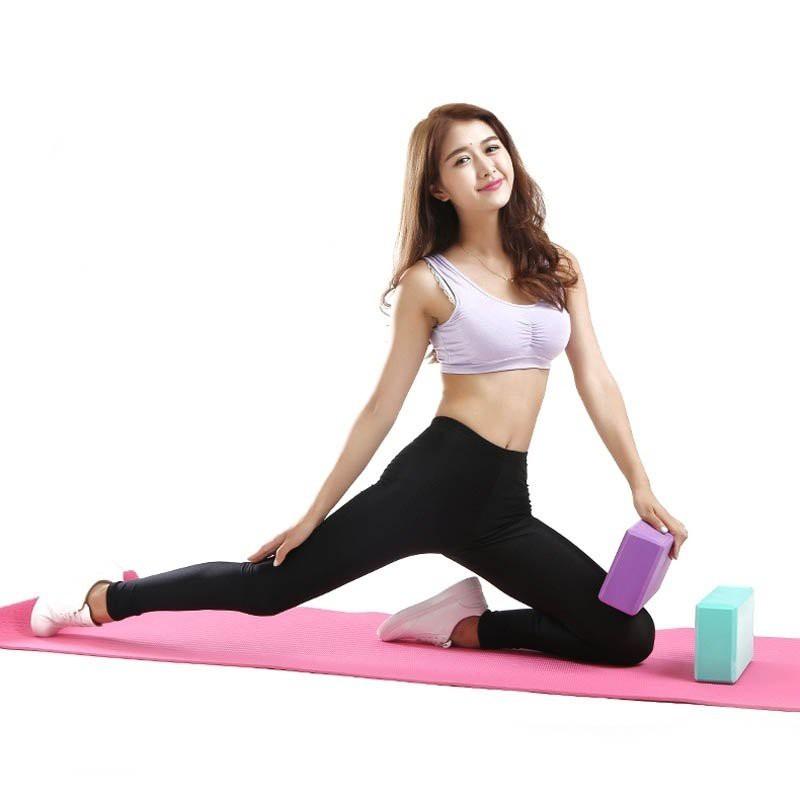 Sale- Gạch gối tập yoga PVC