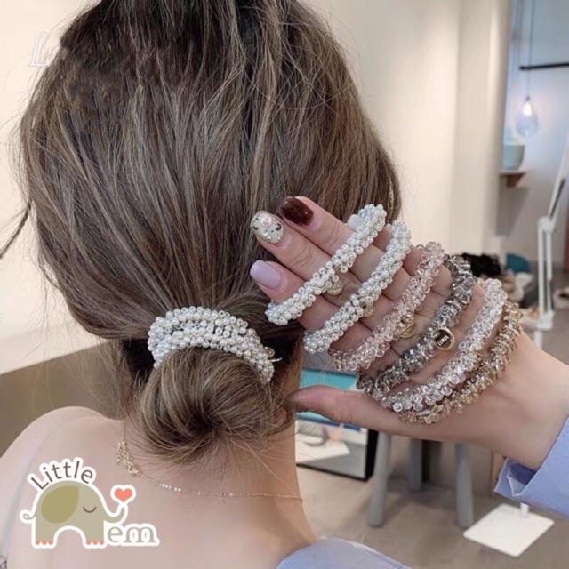 Chun buộc tóc kiểu dáng Hàn Quốc
