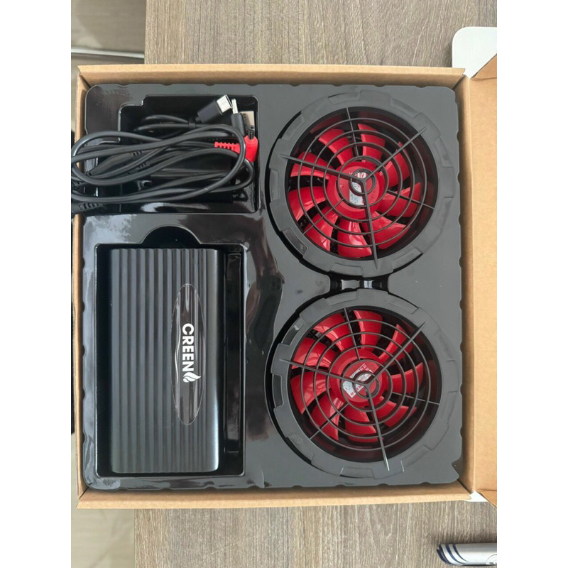 [TOP 1 ÁO ĐIỀU HÒA] Áo điều hòa Creen chống nóng, pin khủng 80000mAh, quạt không chổi than 18V - Hàng chính hãng