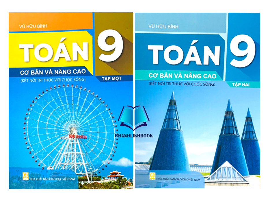 Sách - Combo Toán 9 cơ bản và nâng cao - tập 1 + 2 ( kết nối tri thức với cuộc sống )