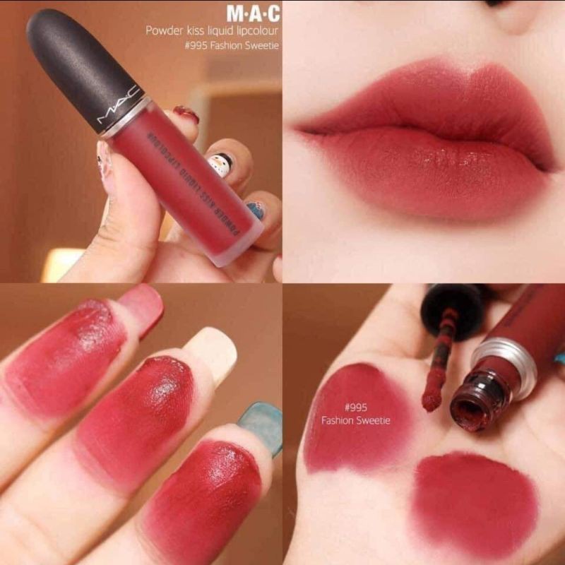 [HÀNG CÔNG TY] Son Kem MAC Powder Kiss Matte Liquid Lipstick M·A·C 5ml