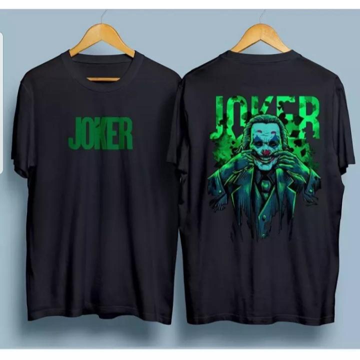 Áo Thun Tay Lỡ Unisex JOKER Gã Hề In 3D Form Rộng Cực HOT Trẻ Trung