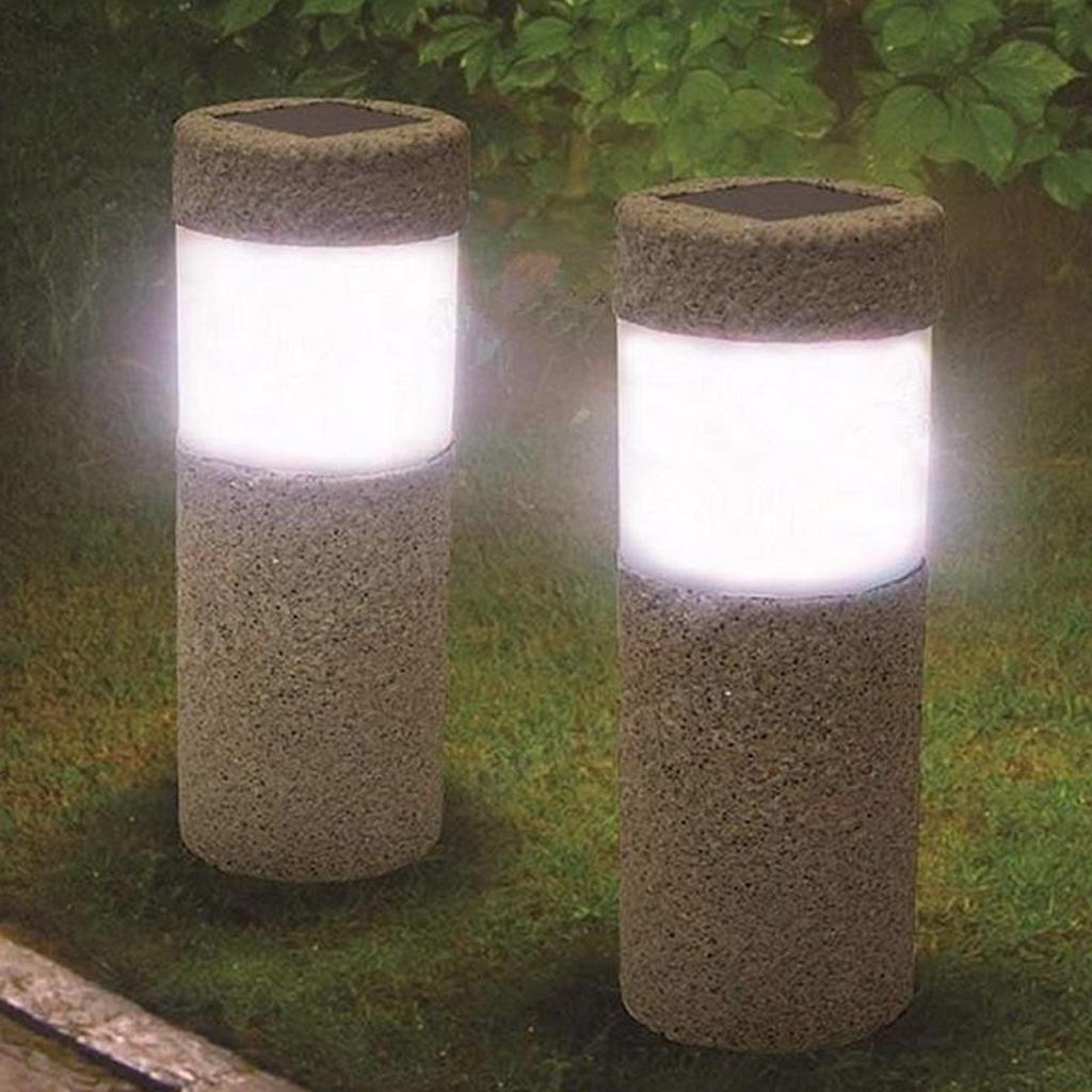 Automatic Sensor Outdoor Garden Led Solar Power Lawn Lamp Path Light