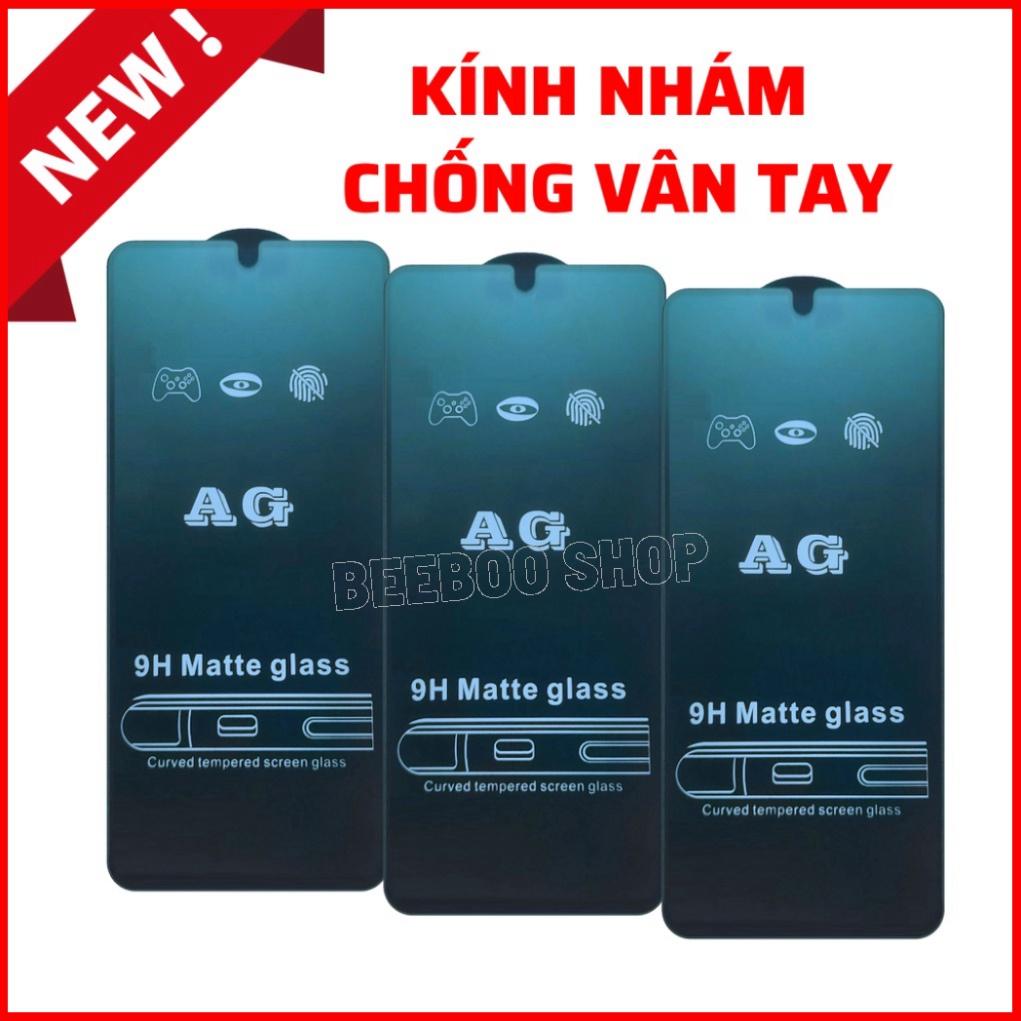 Kính Cường Lực Dành Cho Điện Thoại Xiaomi Poco X3 NFC/ X3 PRO/ X3 GT/ F3/ F3 PRO/ F3 GT -Full màn-Nhám phủ Nano