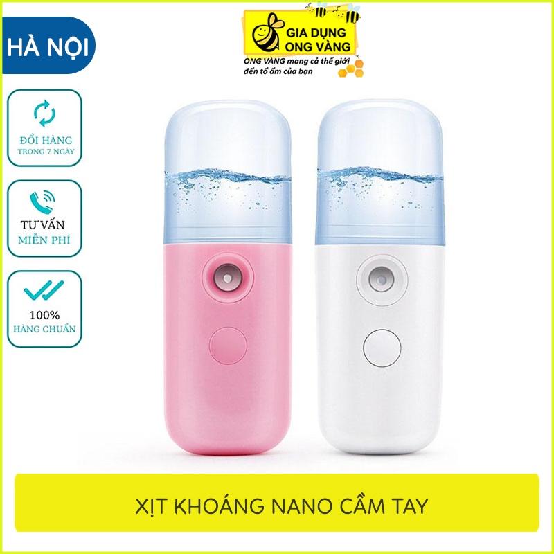 Xông Mặt, Xịt Khoáng Tạo Độ Ẩm Cho Da Mặt Nano Cầm Tay Di Động Siêu Tiện Dụng, Hot Trend 2020