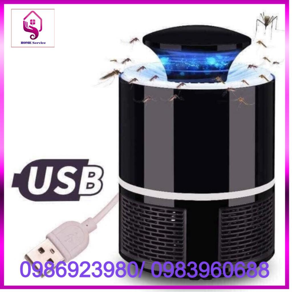 Đèn Bắt Muỗi Thông Minh Hình Trụ Đầu Cắm USB