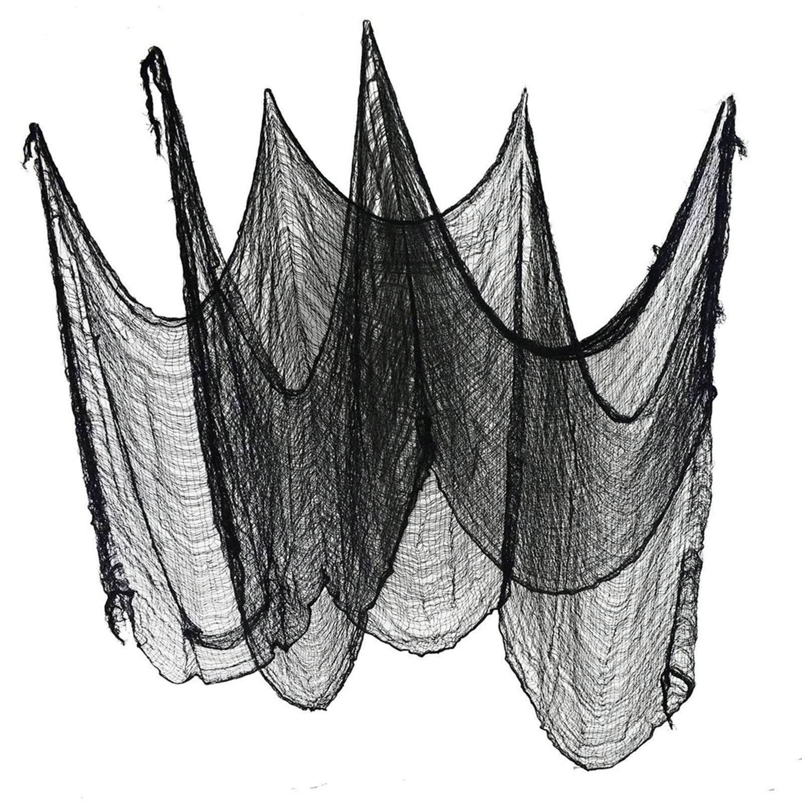 Halloween Creepy Cloth Outdoor Hanging Scary Gauze for Party Hats Cape Props
