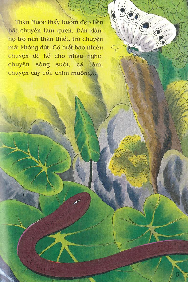 Tranh Truyện Dân Gian Việt Nam: Con Gái Nàng Tiên Núi