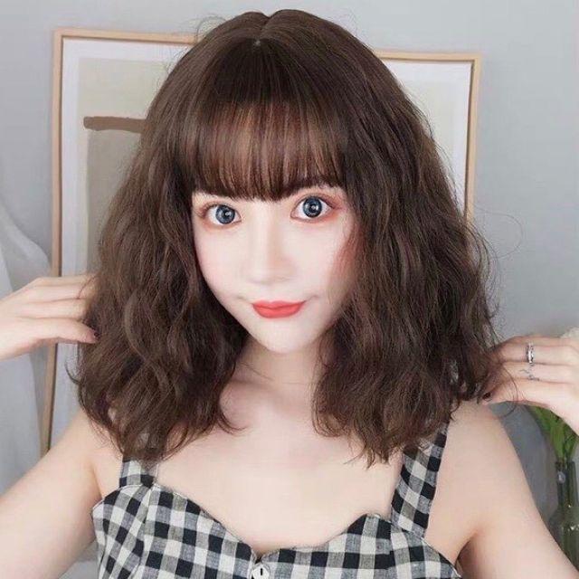 Tóc giả nguyên đầu xù lỡ ️  ️ tóc cả đầu xù lỡ