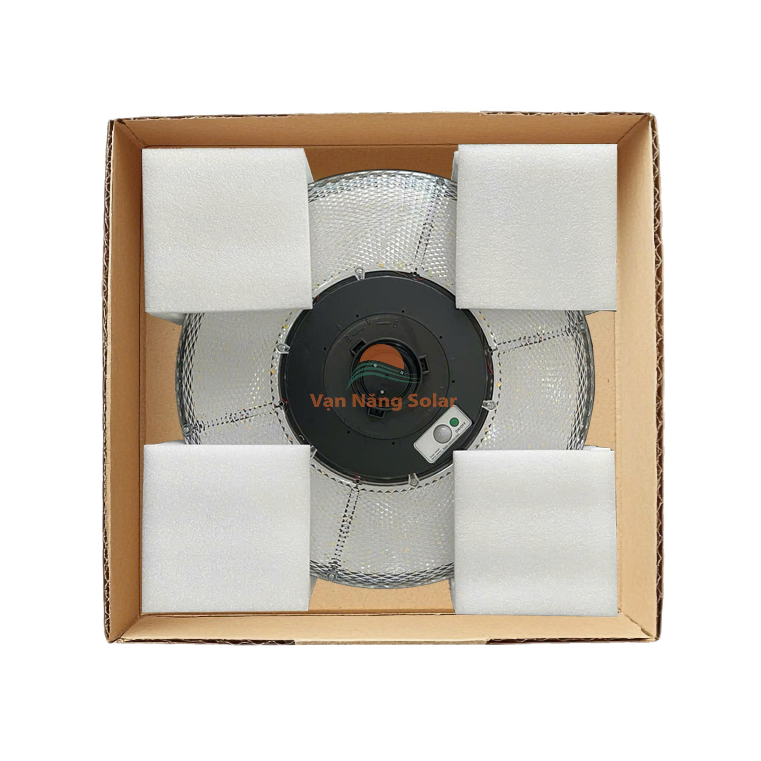 Đèn Năng Lượng Mặt Trời UFO VẠN NĂNG 500W Ánh Sáng vàng - trắng - trung tính