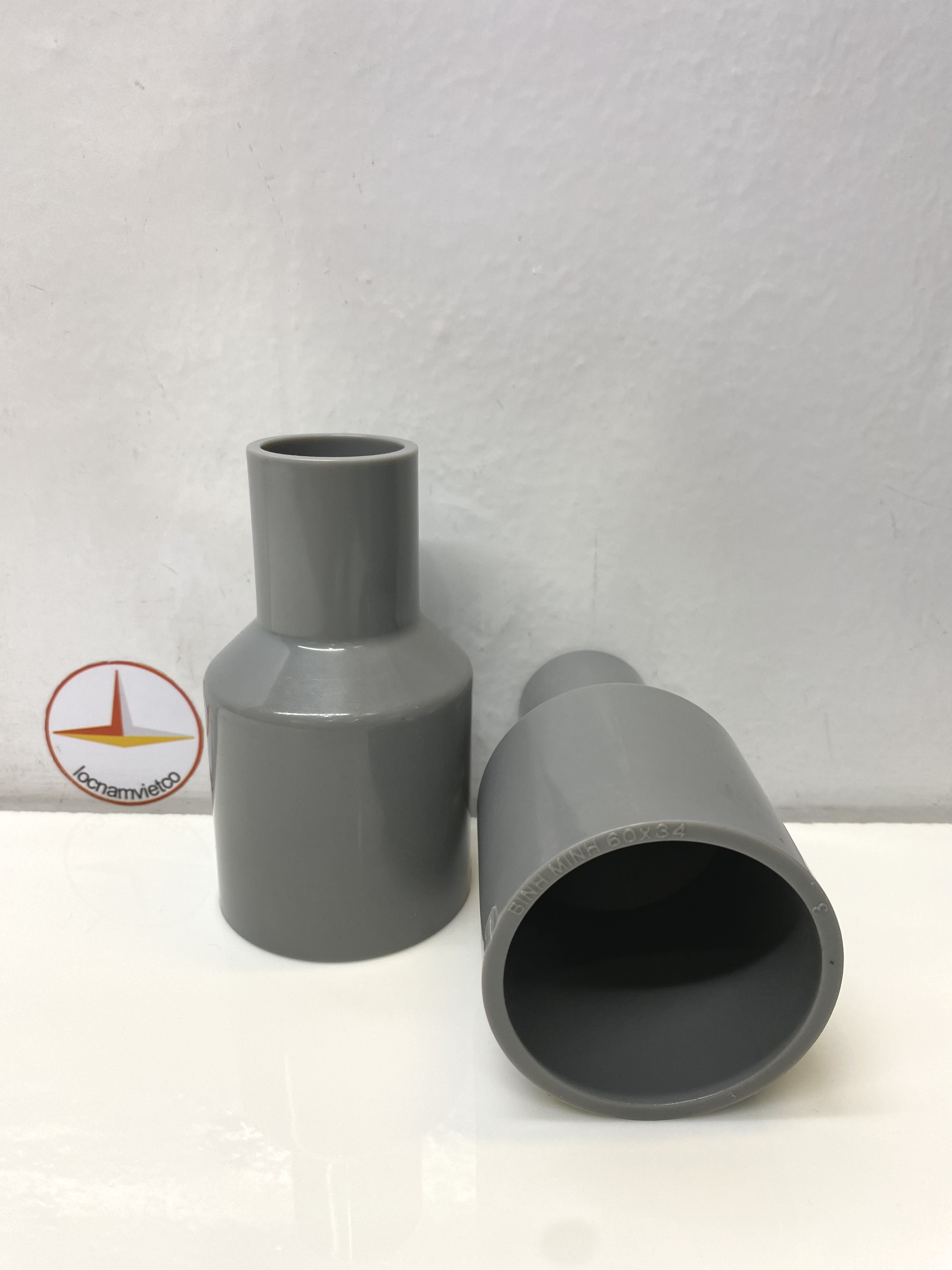 Nối giảm 60 x 34 nhựa PVC Bình Minh _N60x34