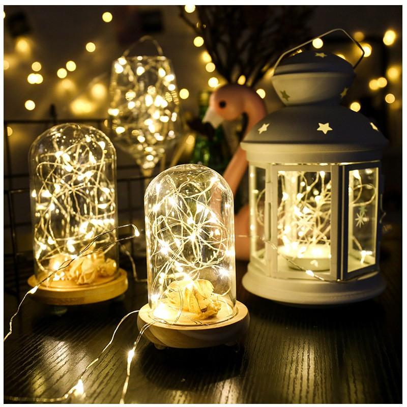 Đèn LED sợi đom đóm Decor siêu đẹp - Trang trí tranh vải, nhà cửa