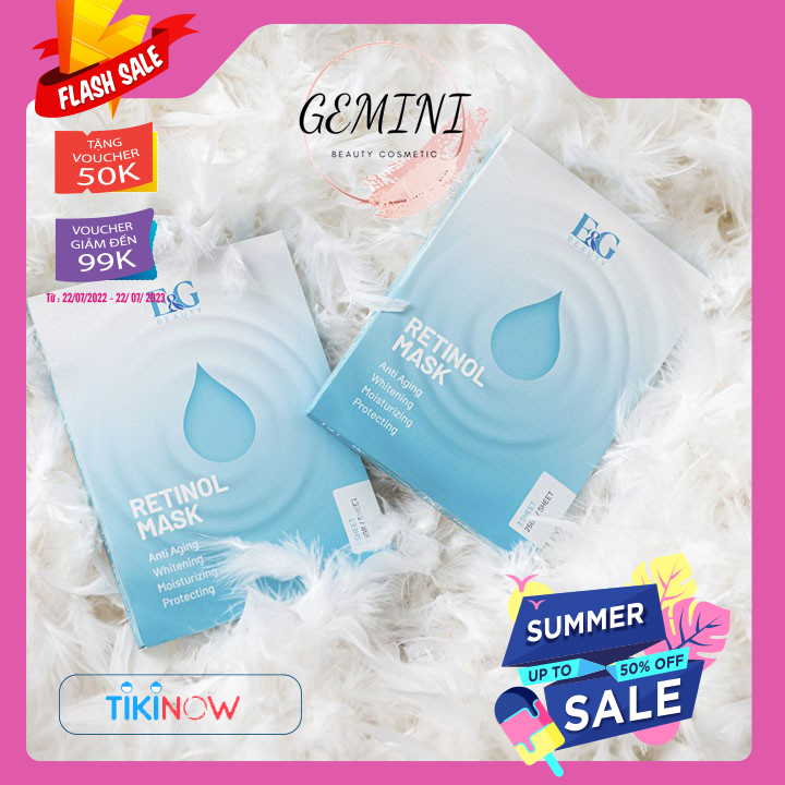 Mặt nạ RETINOL E&G Beauty trắng da trẻ hóa làn da