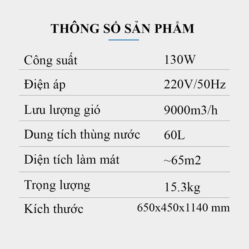 Quạt Điều Hòa GD 90B, Dung Tích 60L,Máy Làm Mát Không Khi Bằng Hơi Nước, Tiết Kiệm Tối Đa Điện Năng, Ứng Dụng Trong Đời Sống