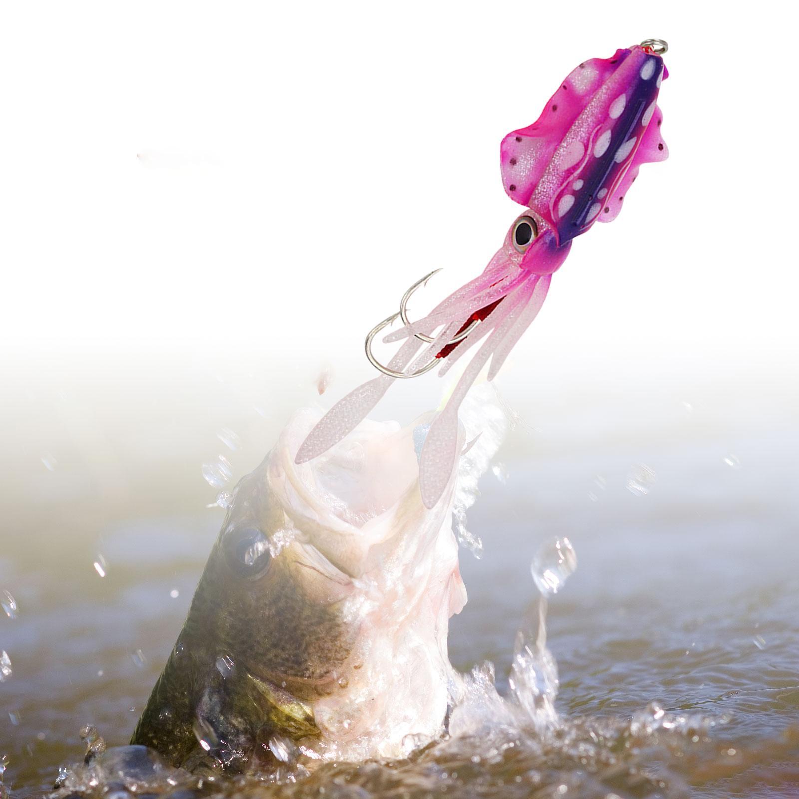 Lifelike Octopus Squid Skirt for Freshwater Saltwater