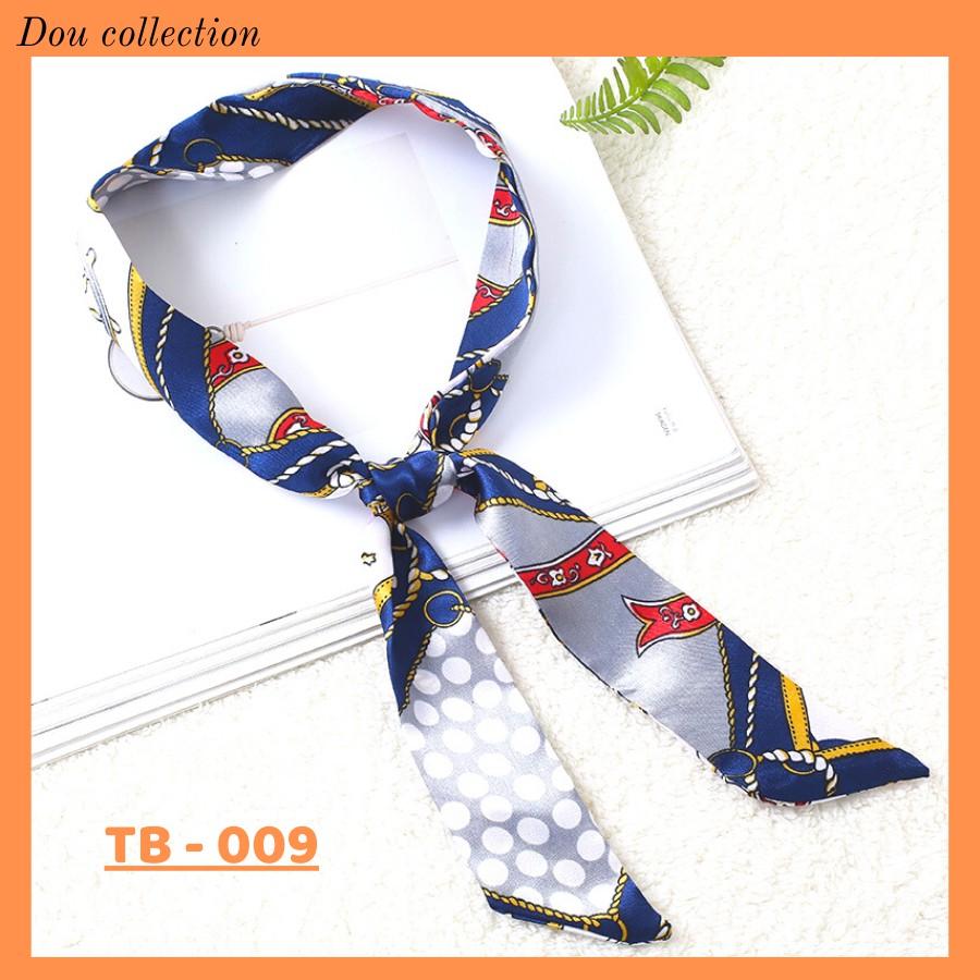 Khăn Turban  Cao Cấp Chất Lụa Satin - 5x90cm - Mã TD000