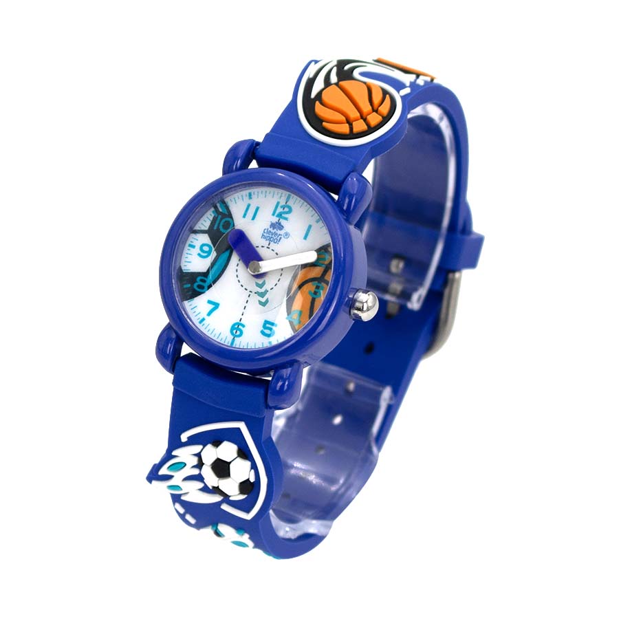 Đồng Hồ Trẻ Em Clever Watch - Active Sport Xanh Clever Hippo WB014/BLUE