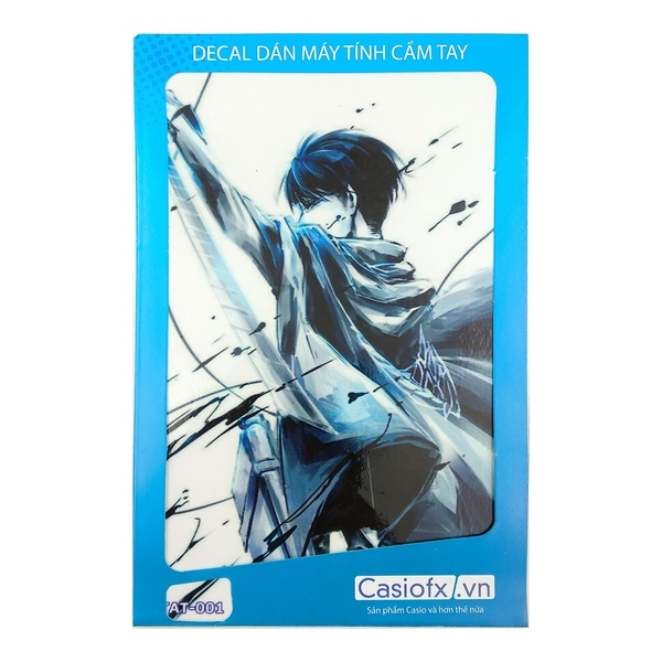 Decal Trang Trí Máy Tính Teenage Nhân Vật Truyện Tranh Attack On Titan 001