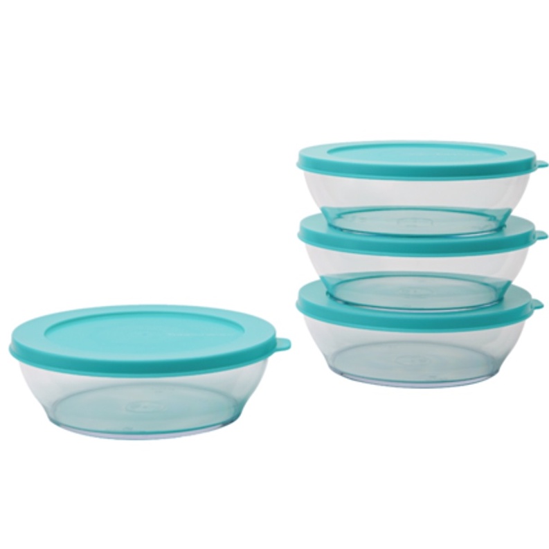 Bộ 4 Hộp Bảo Quản Thực Phẩm Clear Bowl 750ml